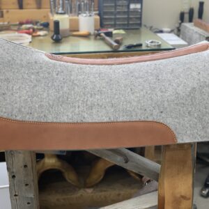 31" Wool Square Saddle Pad ~ Brown